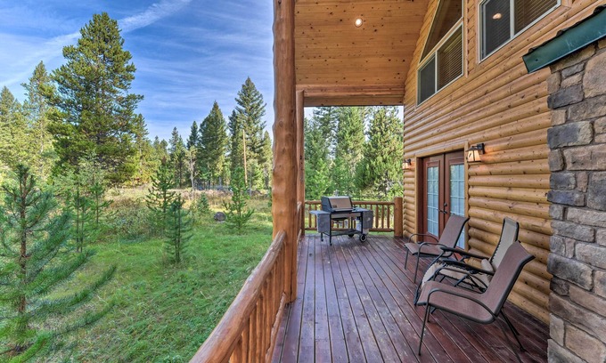 Island Park Cabina | Island Park Cabin w/ Stunning Forest Views!
