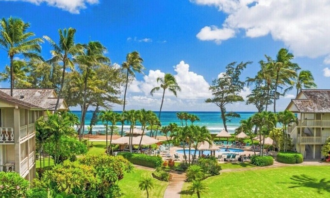Wailua Complejo | Islander on the Beach ONE-BEDROOM unit #308, Top floor, incredible Ocean Views