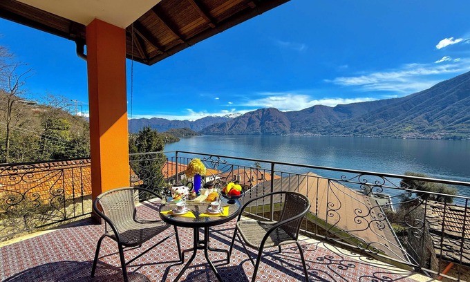 Sala Comacina Apartamento | Isola Vista - Terrazzo, Sala Comacina, Italia