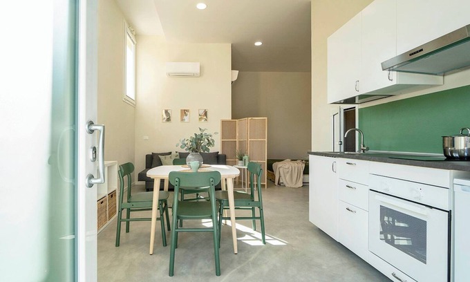 Castel San Pietro Terme Apartamento | CASADELFALEGNAME-ABETE-Loft with bathroom-kitchen,3 beds