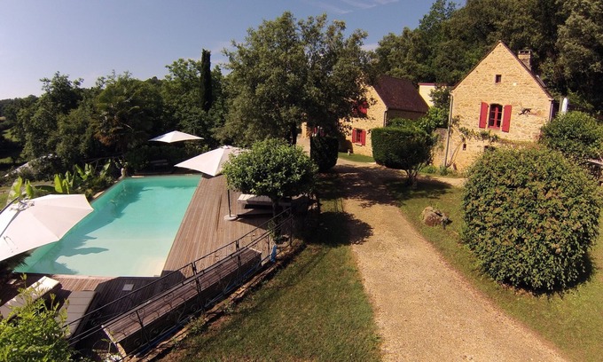 Grolejac Casa | La Glycine: Nuevo listado - Nr Sarlat. Casa restaurada del s. XVIII. Jacuzzi y sauna.