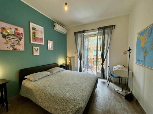 Aurora Apartamento | Jaky Maison Torino, Cozy & Modern Stay with Wi-Fi, Kitchen & Balcony
