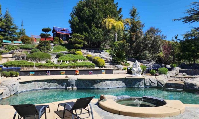 Yorba Linda Villa | Japanese Garden Yorba Linda Hills Luxury Home