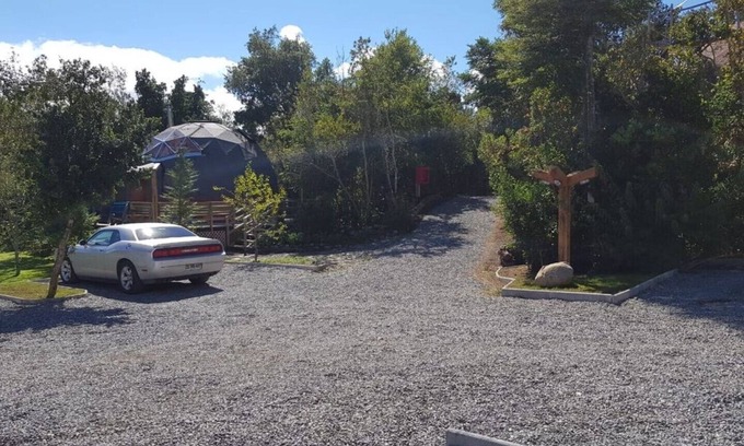 Pucon Cabina | Jardín de Domos Pucón. Cúpulas para 4 pasajeros.