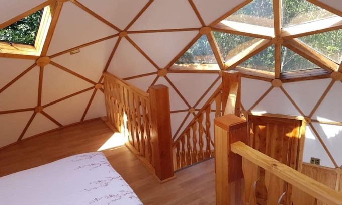 Pucon Cabina | Jardín de Domos Pucón. Domos para 4 pasajeros