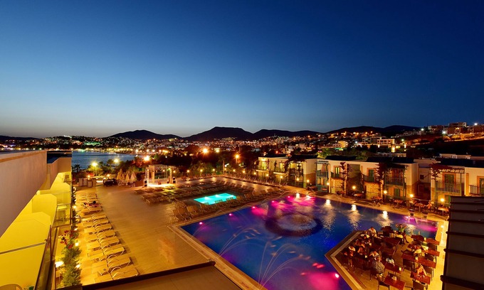 Bodrum City Center Complejo | Jasmin Beach Hotel - All Inclusive