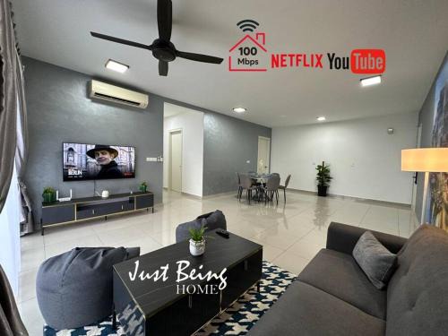 Cheras Apartamento | JBH Family Suite for 6pax King/Queen/Single/Sofa