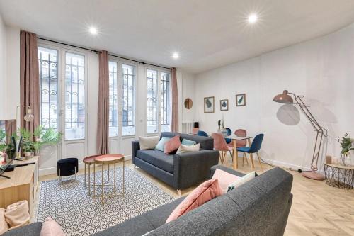 Quartier de la Plaine-de-Monceaux Apartamento | JDARDC - Appartement métro Wagram 8P
