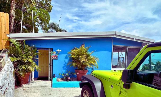 Estate Lerkenlund Cabina | *FREE JEEP* Northside Cottage / Gorgeous Ocean Views *WALK TO HULL BAY BEACH*