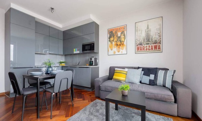 Goclaw Apartamento | Jeziorańskiego 51 | Warsaw | Trendy Apartment | Parking