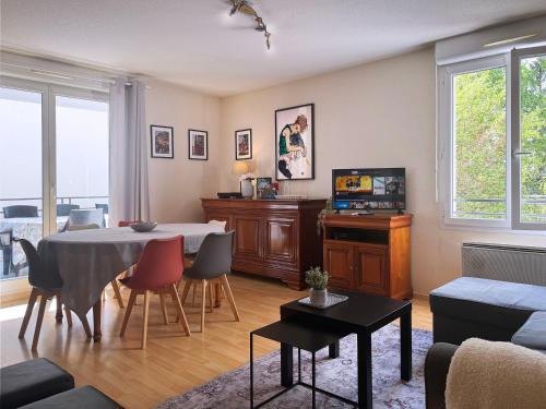 Neudorf Ouest Apartamento | Joli 3P avec terrasse et Garage proche Centre