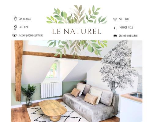 Lisieux Apartamento | JOLI MANSARDÉ au Calme - Le Jardin de l'Evêché a votre Fenêtre