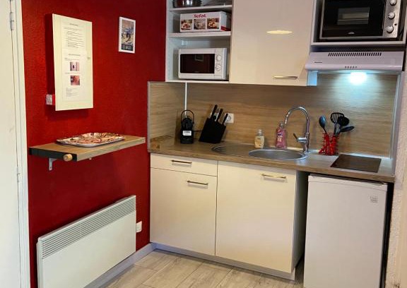 Les Angles Apartamento | Joli studio cabine rénové proche des pistes
