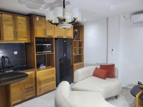 Akwa II Apartamento | Joli studio Modern Bali