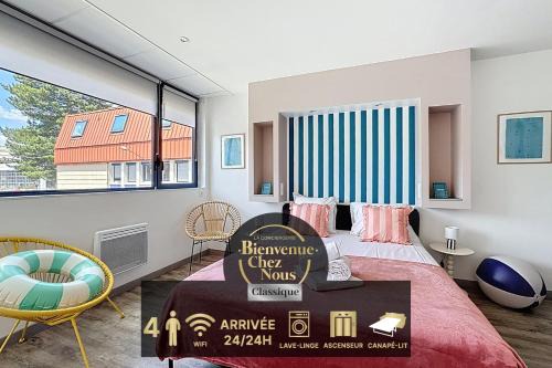 Sablon - Trudaine Apartamento | Joli T2 lumineux proche centre & piscine