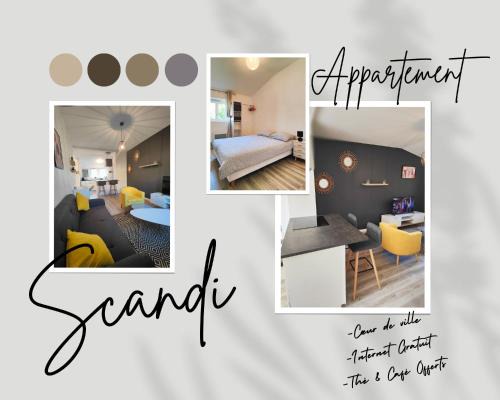 Riom Apartamento | Joli T2 Scandi