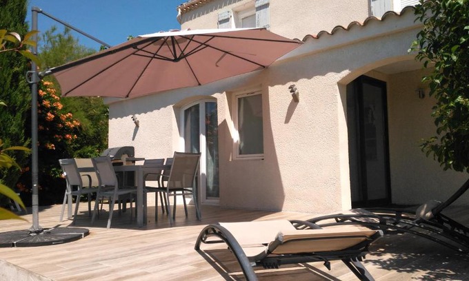 Lorgues Casa | Jolie individuelle wifi climatisée au cœur de la Provence à 40 km Verdon et de Ste Maxime