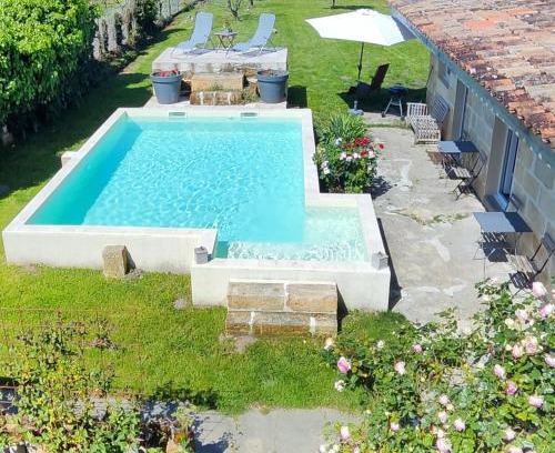 Sainte-Terre Casa | Jolie villa avec piscine dans le St emilionnais
