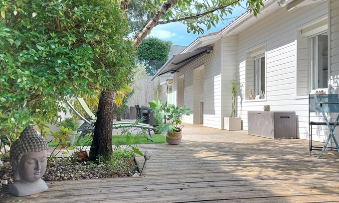 Pontaillac Villa | Jolie Villa Entourée de Verdure à Pontaillac 4 a 6 Pers ,30 Mètres de la Plage