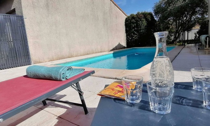 Pierrelatte Casa | Josephine's House with swimming pool
