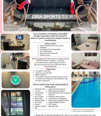 South Triangle Apartamento | Joy's Haven at Victoria Sports Tower