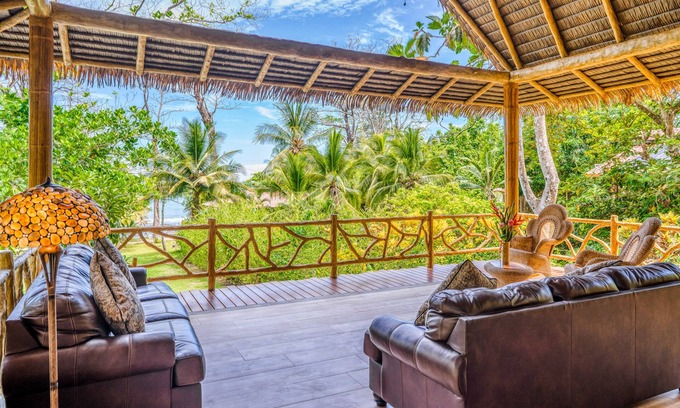 Cabo Matapalo Casa | Jungle paradise on beach with open-air living, full kitchen, & shared pool