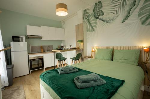Montoir-de-Bretagne Apartamento | Jungle Studio - Déco tropicale et confort moderne