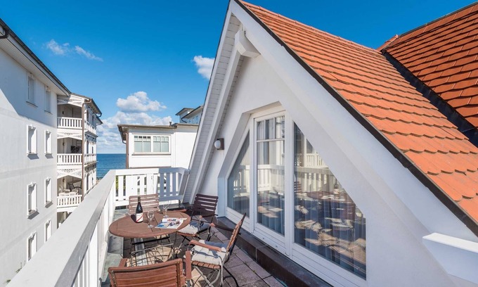 Binz Apartamento | Junior suite with balcony - Hotel Villa Belvedere