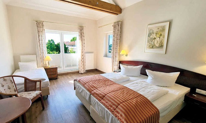 Muritz Otro | Juniorsuite Orangerie Landseite - Seehotel Schloss Klink