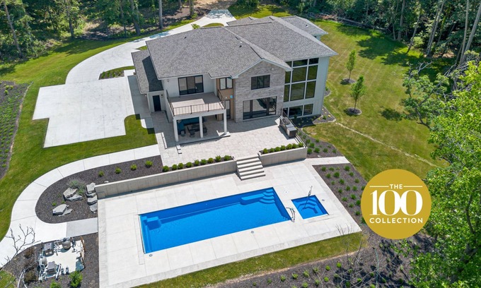 Stevensville Casa | Juniper Presents: Contemporary 26-Acre Estate w/ Beach, Pool, Hot Tub & Sauna