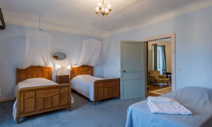 Hastingues Apartamento | Apartamento Jurançon, alojamiento en el castillo de Estrac