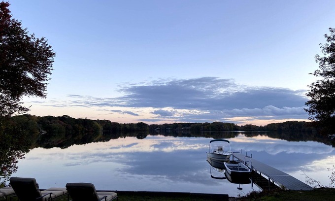 Centerville Casa | Just Add Water Cape Cod Waterfront home close to it all
