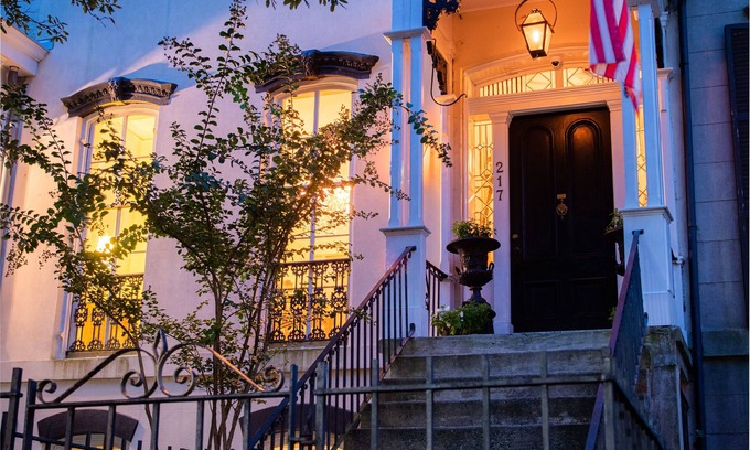 Historic Downtown Savannah Cama Y Desayuno | Justine Inn Savannah
