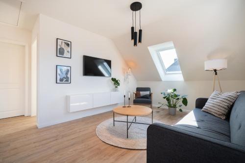 Mildstedt Apartamento | Küstenbutze im modernen Style mit Balkon
