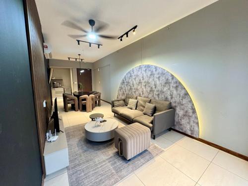 Penampang Apartamento | K Avenue Two Bedrooms by CC Suites