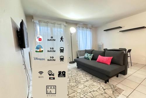 Noisy-le-Grand Apartamento | KAALA STAYS - APT spacieux Paris-Disneyland