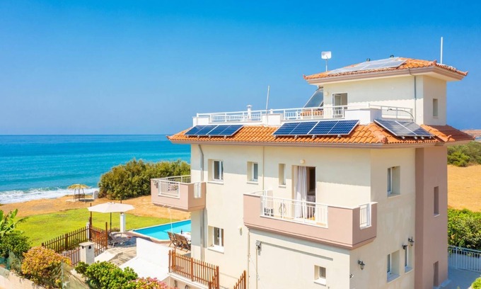 Ayia Marina Chrysochous Villa | Kalisto Beach Villa - Tres Habitaciones Villa, Capacidad 7