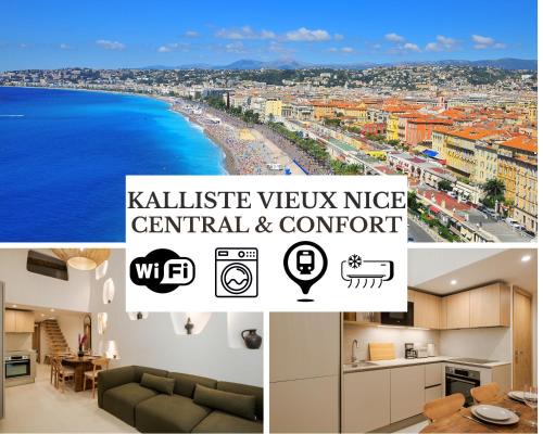 Old Town Apartamento | KALLISTE VIEUX-NICE centre historique, près promenade et Cours Saleya