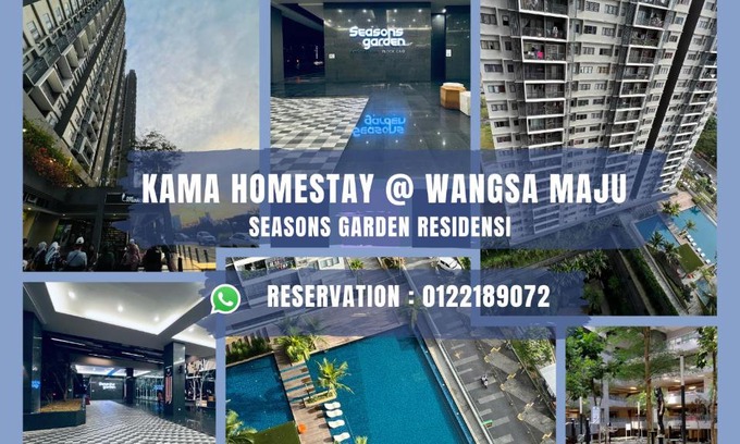 Kuala Lumpur Apartamento | Kama Homestay @Wangsa Maju