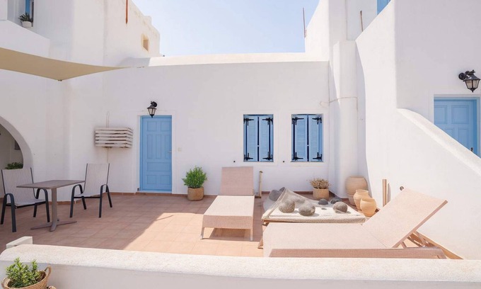 Kamari Apartamento | Kamari Open View - Santorini Family Escape