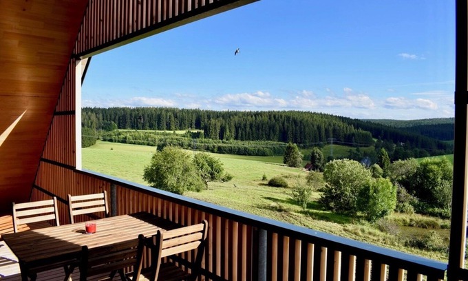 Sankt Georgen im Schwarzwald Apartamento | Kammererhof Oberkirnach - Nuvola- Holiday apartment on a farm in the Black Forest