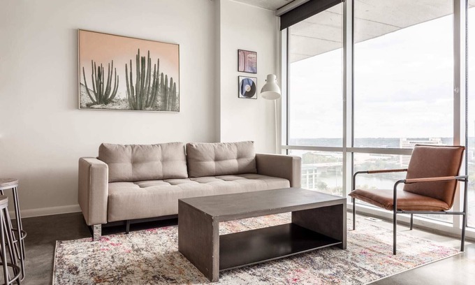 Second Street District Apartamento | Kasa | Stunning 1BD with River Views | 2nd Street