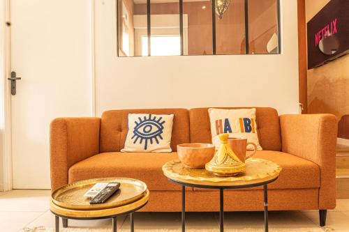 Quartier Administrations Apartamento | KasbahBoHome, Cocon Atypique, centre ville, Nîmes
