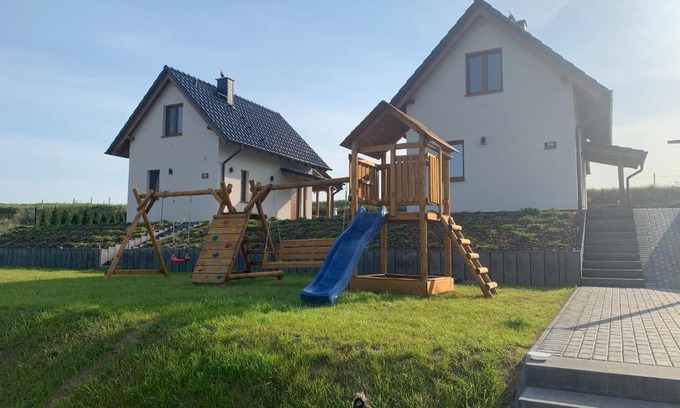 Tuchomie Casa | Kaszubska Osada Domki z Balią