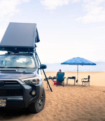 Anahola Otro | Kauai Rooftop Camper SUV Sleep Under the Stars