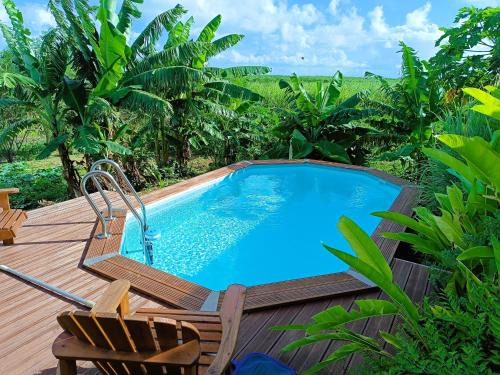 Anse-Bertrand Casa | Kaz a Klemence Gite creole avec piscine et table dhotes a Anse Bertrand