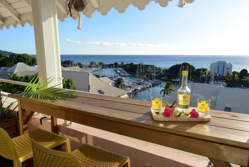Riviere-Sens Apartamento | Kaz a Soley - Gîte vue panoramique sur la mer - Plage à 500m