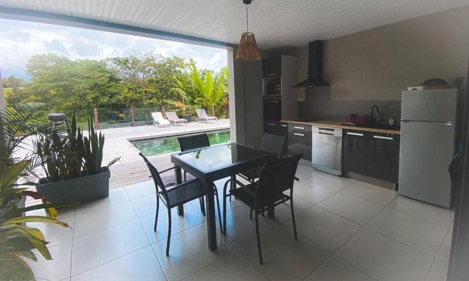 Le Lamentin Apartamento | KAZ'ANTILLAISE TI LUCA APPARTEMENT 3/4 PERS.