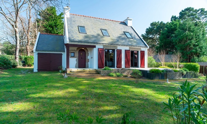 Kerfany-les-Pins Casa | Kazh-koad - A 200m de la plage, jardin