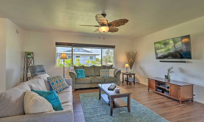 Orchidlands Estates Casa | ¡NUEVO! Keaau Home - 34 Mi a Volcanes NP, cerca de Hilo